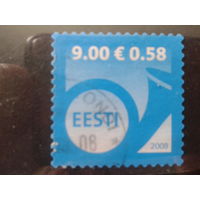 Эстония 2008 Стандарт 9,00/0,58 Михель-1,2 евро гаш