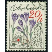 25-летие горноспасательной службы. Горные цветы Чехословакия 1979 год 1 марка