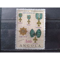 Ангола, колония Португалии 1967 Ордена