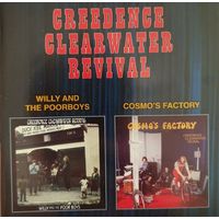 Creedence Clearwater Revival "Willy And The Poor Boys / Cosmo's Factory",Russia-лицензия 2001г.