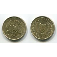 Кипр. 1 цент (1996, XF)