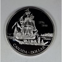 Канада 1 доллар 1999  225 лет открытию острова Хайда-Гуай