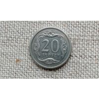 Польша 20 грошей 2012