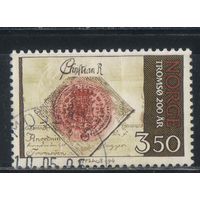 Норвегия 1994 200 летие Тромсё Подпись и печать Кристиана VII #1154