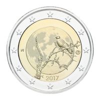 Финляндия 2 евро 2017 Финская природа