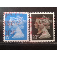 Англия 1990 150 лет маркам, королевы Виктория и Елизавета 2