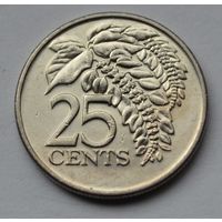 Тринидад и Тобаго, 25 центов 2005 г.