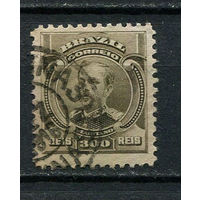 Бразилия - 1906/1910 - 2-й Президент Бразилии Флориану Пейшоту 300R - [Mi.168] - 1 марка. Гашеная.  (Лот 14DR)