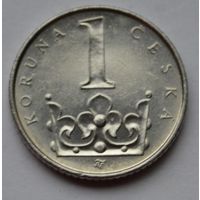 Чехия, 1 крона 2001 г.