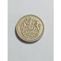 Великобритания 1 фунт   1983  года .