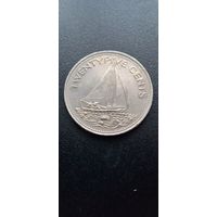 Багамские острова (Багамы) 25 центов 2000 г.