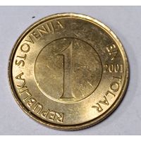 Словения. 1 толар  2001 года.