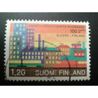 Финляндия 1982 100 лет электрификации