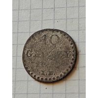 10 грошей 1813 год(Польша)