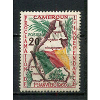 Камерун - 1960 - Независимость 20Fr - [Mi.322] - 1 марка. Гашеная.  (Лот 50FB)-T25P9