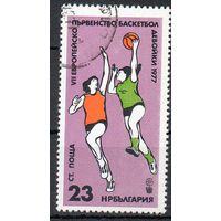 VII чемпионат Европы по баскетболу среди юниорок в Софии Болгария 1977 год серия из 1 марки