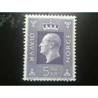 Норвегия 1969 король Олаф 5
