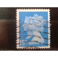 Англия 1990 150 лет маркам, королевы Виктория и Елизавета 2  15 пенсов