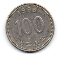100 вон 1996 Южная Корея.