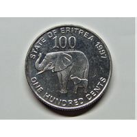 Эритрея 100 центов 1991