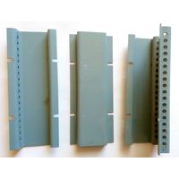 Алюминиевые накладки на радиатор-пластину РЭА