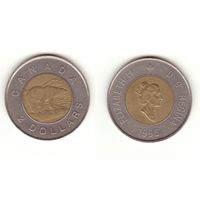 Канада 2 доллара 1996 г.