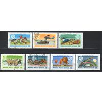 Средства почтовой связи Монголия 1974 год серия из 7 марок