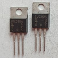 BUZ90A. Транзистор, SIPMOS, N-канал 600В 4А 2Ом. Аналог КП726А, IRFBC30A, 2SK3085 BUZ90
