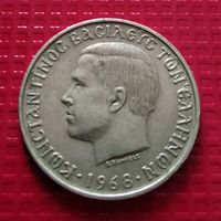 Греция 10 драхм 1968 г. #41612
