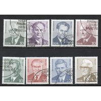 Деятели германского коммунистического и рабочего движения ГДР 1974 год 8 марок
