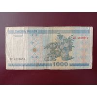 1000 рублей 2000 год (серия ТК)