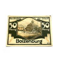 Германия Нотгельд Boizenburg (Mecklenburg-Schwerin) 50 пфеннигов 31.05.1922 / Rathaus, Stadtwappen