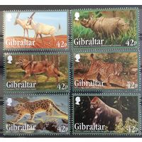 2012 исчезающие виды животных - Гибралтар