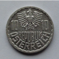 Австрия 10 грошей. 1990