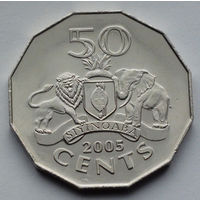 Свазиленд 50 центов. 2005