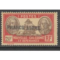 Новая Каледония 20F /Свободная Франция/ 1941г