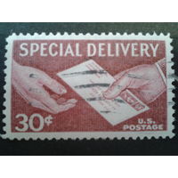 США 1957 спешная почта