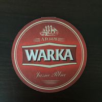 Подставка под пиво "Warka" (Польша) No 2
