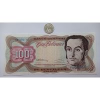 Werty71 Венесуэла 100 Боливаров 1992 UNC банкнота