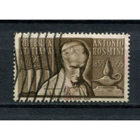 Италия - 1955 - Антонио Росмини - [Mi. 945] - полная серия - 1 марка. Гашеная.  (LOT i25)