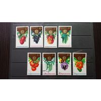 Польша - 1974 - Ягоды, овощи и фрукты. Международный Садоводческий конгресс - [Mi. 2329-2336] - полная серия - 8 марок. Гашеная.