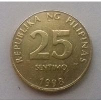 25 сентимо, Филиппины 1998 + 1995 г.