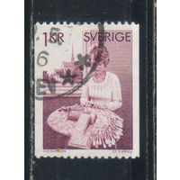 Швеция 1976 Коклюшница Вадстена Стандарт #938