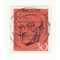 К.Аденауэр - первый канцлер ФРГ 1968 год