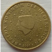 Нидерланды 50 евроцентов 2001. Возможен обмен