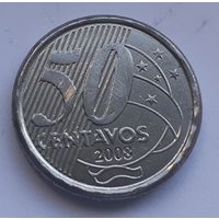 Бразилия 50 сентаво, 2008 (2-6-78)