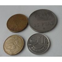 Европа лот монет 18 (цена за все)