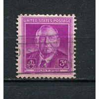 США - 1948 - Харлан Фиск Стоун - [Mi. 578] - полная серия - 1 марка. Гашеная.  (Лот 67Dv)
