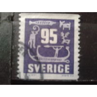Швеция 1964 Наскальные рисунки, стандарт 95 оре
