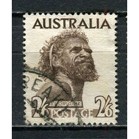 Австралия - 1957 - Местный житель 2,6Sh p - [Mi.276a] - 1 марка. Гашеная.  (Лот 12EZ)-T25P1